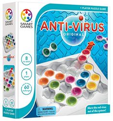 smart games - Anti-Virus, Puzzle Game with 60 Challenges, 7+ Years