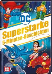 DC Superhelden: Superstarke 5-Minuten-Geschichten: Vorlesegeschichten für kleine Superheld*innen | Abenteuer mit Batman, Superman und Wonder Woman (ab 4 Jahren)