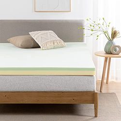 Zinus EU-GTFT-300K Green Tea Surmatelas à mémoire de Forme