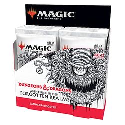 Magic the Gathering Äventyr i Forgotten Realms, samlardisplay, 12 boosters (tysk version)