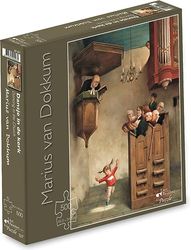 Marius van Dokkum - Dansje in de kerk - Puzzel 500 stukjes