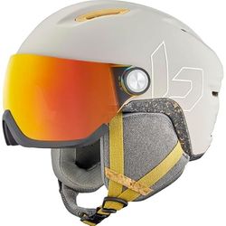 Bollé - V-Atlas, Oatmeal Matte, Photochromic Fire Red, Medium, Unisex, Adult