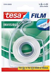 tesa Cinta adhesiva Invisible tesafilm (33 m x 19 mm)