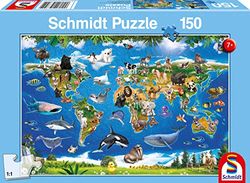 Schmidt Spiele 56 355 Lococo dierwereld, kinderpuzzel, 150 delen, kleurrijk