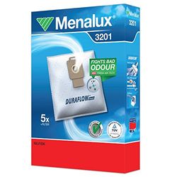 Menalux 3201, 5 Sacchetti per aspirapolvere Nilfisk