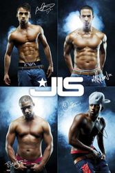 Empire 534262 JLS - Topless - Muziekposter JLS Aston JB Jonathan Benton Marvin Oritse - Maxi-poster - Grootte 61 x 91,5 cm