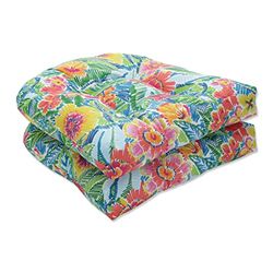 Kudde perfekt utomhus/inomhus Pensacola multi tuftade sittkuddar, flerfärgade 2 stycken