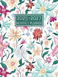 Monthly Planner 2025-2027: 36 Months Schedule Organizer from January 2025 to December 2027 || Three-Years Agenda Calendar with Holidays & Inspirational Quotes || Large Size - Canada Edition