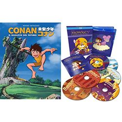 Conan, Il Ragazzo Del Futuro - The Complete Series ( Box 4 Br ) & The Monkey - Le Grandi Avventure Di Goku (6 Blu-ray) (Limited Edition) (6 Blu Ray)