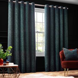Paoletti Rideaux à œillets Chenille Galaxy, Rideaux Chambre, Panneaux Rideaux Intérieurs