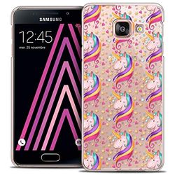 Caseink - fodral för Samsung Galaxy A3 2016 (A310) [kristallmönster HD kollektion fantasia stjärnenhörning design - hård - ultratunn - tryckt i Frankrike]