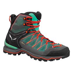 SALEWA, Mountain Trainer Lite Mid Gore-Tex Bottes de Randonnée Femmes, Bleu, 36.5
