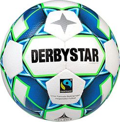 Derbystar Vuxen Gamma TT, 1153500164 fotboll, vit blå grön, 5