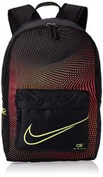 Nike Kinderen Y NK M SERIES BKPK Sportrugzak, Zwart/Totaal Oranje/(Lemon Venom), MISC