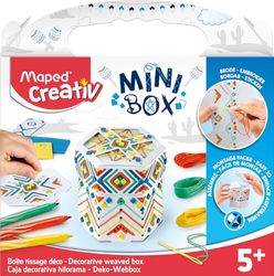 Maped Creatief Knutselset, creatieve set, draadfotoset, sieradendoos, STRING ART MINI-BOX