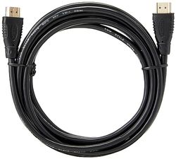 PremiumCord Cabo HDMI 4K de alta velocidade M/M, 10,2 Gbps com Ethernet, compatível com vídeo 4 K @ 30 Hz, Full HD 1080p, Deep Cor, 3D, ARC, HDR, Dolby TrueHD, conectores banhados a ouro, preto, 3 M