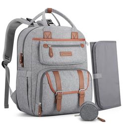 Maelstrom unisex-vuxen Msdbp02blöjbyten ryggsäckar, 30 l grå, 30L