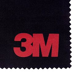3M MFRTuch polyamidedoek van sterk gecomprimeerde microvezel, wasbaar op 40 °C, zwart (50 stuks)