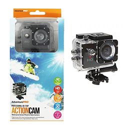 PMS 922009 Black Colour Action Cam With 2" Lcd Screen & Accessories | 1pc
