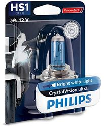 Philips automotive lighting 12636BVBW CrystalVision HS1 lâmpada farol de motociclo, 1 unidade
