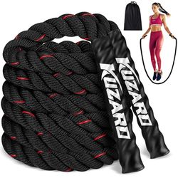 Springtouw, gewogen springtouw voor vrouwen, 1,4 kg springtouw voor volwassenen voor fitness, fitnessapparatuur voor thuis, trainingsapparatuur, zware trainingssprongen voor gewichtsverlies