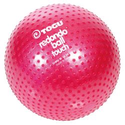 TOGU Gymnastik Pilatesball redondo Ball Touch, unissexo, rubi (rubinrot), 26 cm ø