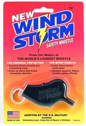 All Weather Safety Whistle Aw5Bk, unisex visselpipa – vuxen, svart, en storlek
