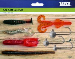 Zebco Hav mjuk bete fiskeset – flerfärgad