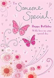 Tarjeta de cumpleaños para alguien especial – 9 x 6 pulgadas – Piccadilly Greetings