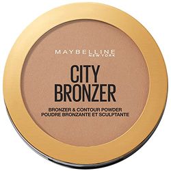 MAYBELLINE City Bronzer Pós bronzeadores mate para pele escura, tom 300 Deep Cool, 8 g (embalagem de 1)