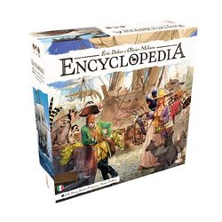 Asmodee 8212 Encyclopedia brädspel, 2-4 spelare, 14+ år, utgåva på italienska