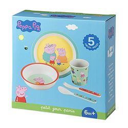 Petit Jour Paris – bestickset Peppa Pig – för att äta som vuxna – PI701K