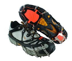 Yaktrax XTR Heavy Duty Traction Sneeuwschoenplaatjes, voorkomt sneeuwophoping, biedt tractie in ijs en sneeuw, zwart, X-Large
