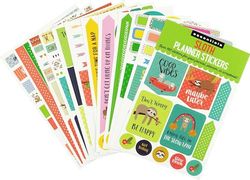 Essentials Sloths Planner Stickers (Over 160 Stickers!) (Essentials Planner Stickers), White