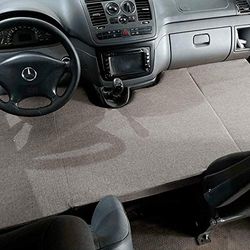 K´Foam Store Cabin Bed for Mercedes Vito W639 (2003-2014) and Vito Manual W447 (2014-2018) Folding Front Mattress, Camper Van
