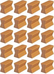 cyclingcolors 20x zoccolo di montaggio 16mm telaio porta finestra bovindo montaggio mobili da cucina marrone