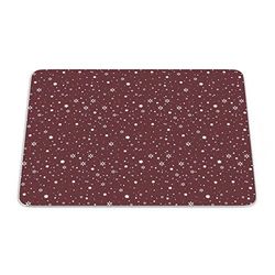 Bonamaison, Tapis de Souris Rectangle Imprimé Numériquement, Fond Antidérapant, pour Bureau et Maison, Taille: 22x18cm