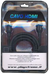 Xtreme HDMI/HDMI, M/M, 1,8 m HDMI-kabel (M/M, 1,8 m, 1,8 m, HDMI, HDMI) svart