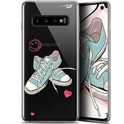 Beschermhoesje voor Samsung Galaxy S10, ultradun, motief: Mijn Sneakers d'Amour