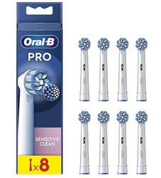 Oral-B Pro Sensitive Clean - Cabezales de cepillo eléctricos, paquete de 8 unidades