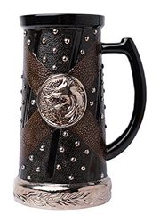 Grupo Erik Jarra The Witcher, 750ml - Taza medieval - Jarra cerveza - The Witcher merchandising - Taza The Witcher, The Witcher merchandising oficial