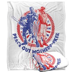 LOGOVISION Peacemaker - Manta Suave de Tacto Sedoso (152 x 127 cm)