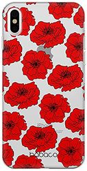 ERT GROUP etui na telefon Apple Iphone XS Max, case oryginalny i oficjalnie licencjonowany przez Babaco, wzór Kwiaty 018, optymalnie dopasowane, plecki z TPU cześciowo przeźroczyste