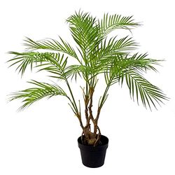 Leaf Design UK Large Realistic Artificial Palm Tree, 90cm Twist Palm, AZ-PALMNEW