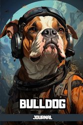 Bulldog Journal: Lined Notebook for Capturing Thoughts, Ideas, and Everyday Adventures – Your Organized Writing Companion with a Bulldog Twist