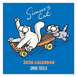 2026 Simon's Cat vierkante wandkalender
