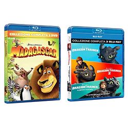 Madagascar Coll.1-3 (Box 3 Br) & Dragon Trainer Collection 1-3 (Box 3 Br)