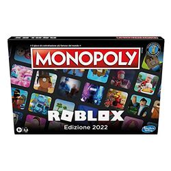 Hasbro- Monopoly Roblox F1325456 Avatar Juegos de mesa, Multicolor (21194636)