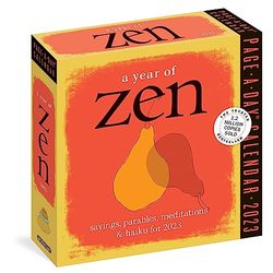 A Year of Zen Page-A-Day Calendar 2023: Sayings, Parables, Meditations & Haiku for 2023