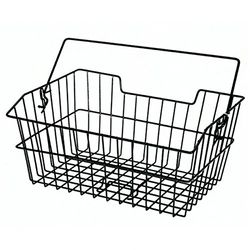 Prophete Einkaufskorb Schwarz Panier vélo pour Porte-Bagages Unisexe, Noir, L